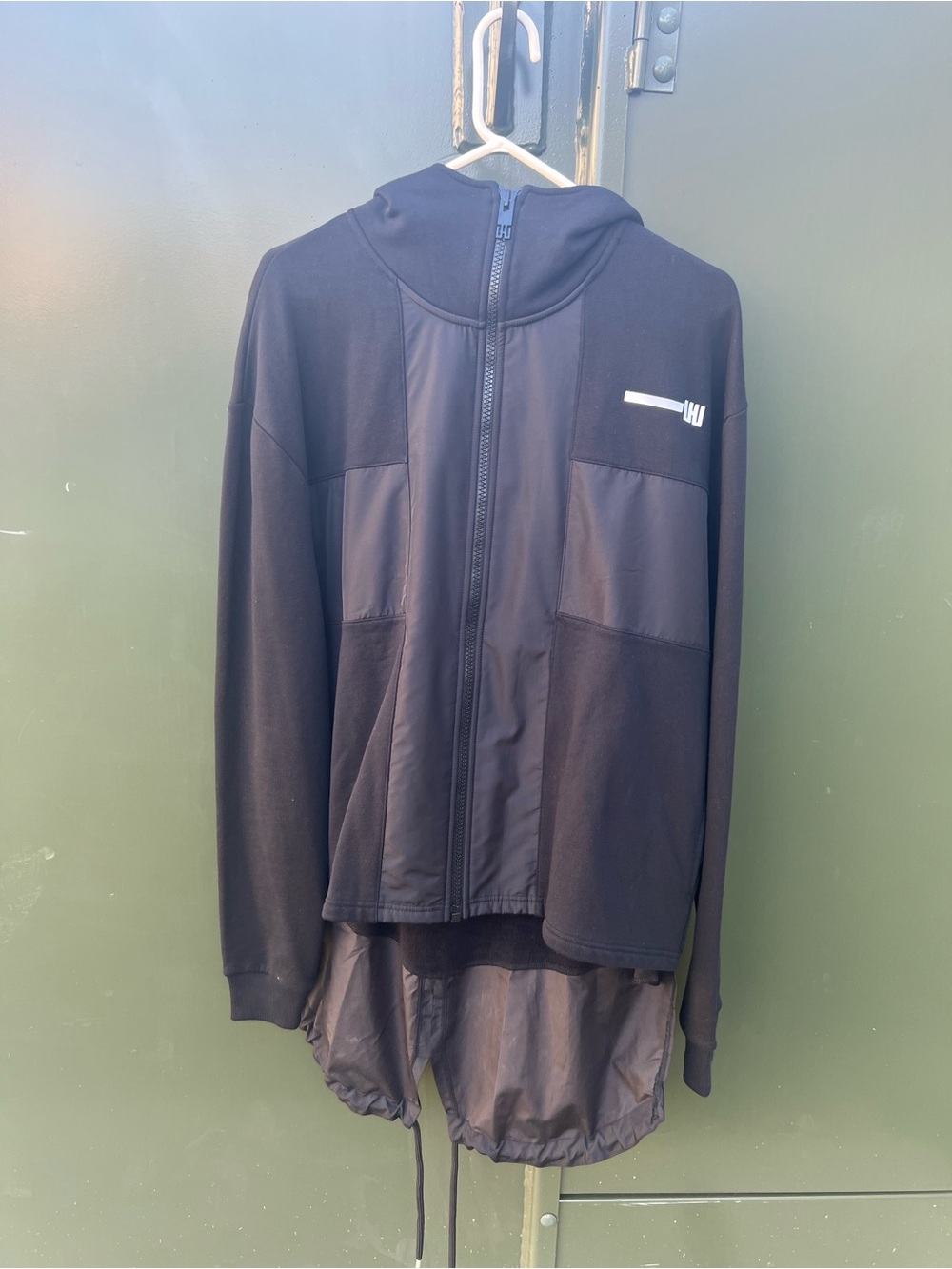 LHU Fishtail Black Performance Zip Hoodie Jacket